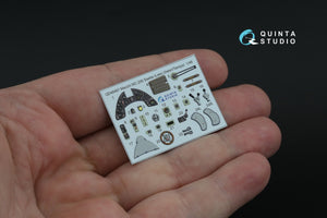 Quinta Studio QD48467 Macchi MC.200 Saetta (Late) 3D-Printed coloured Interior on decal paper (Italeri/Tamiya) 1/48 – Bild 4