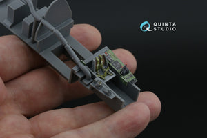 Intérieur imprimé en 3D et coloré sur papier décalcomanie (Tamiya) (avec pièces en résine imprimées en 3D) Quinta Studio QD+48556 Bristol Beaufighter TF.Mk.X, échelle 1/48 – image 6