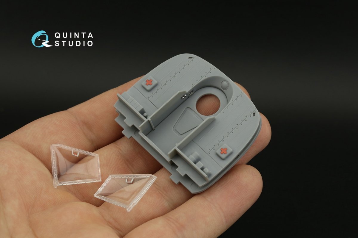 Quinta Studio QD48383 Mi-17 3D-Printed &amp;amp; coloured Interior on decal paper (Trumpeter) 1/48 – zdjęcie 8