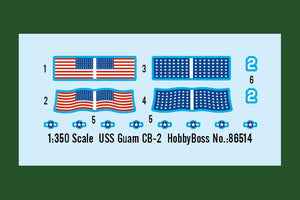 Hobby Boss 86514 USS Guam CB-2 1/350 – immagine 3