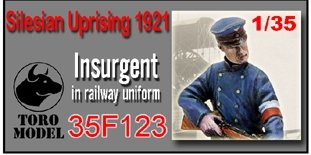 ToRo Model 35F123 Powstanie Śląskie - Powstaniec w Kolejarskim Mundurze / Silesian Uprising 1921 Insurgent in railway uniform 1/35 – immagine 2