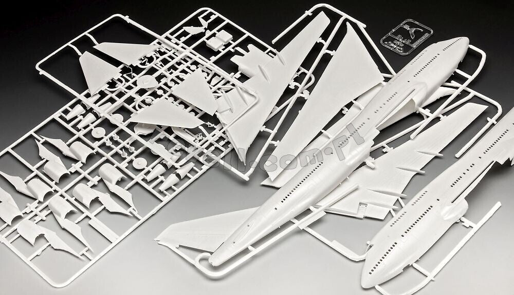 Revell 03780 Boeing 747-400 Ed Force One 1/144 – immagine 8