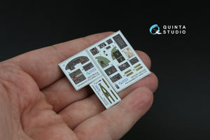 Quinta Studio QD72156 Avro Lancaster B.II 3D-Printed coloured Interior on decal paper (Airfix) 1/72 – imagen 4