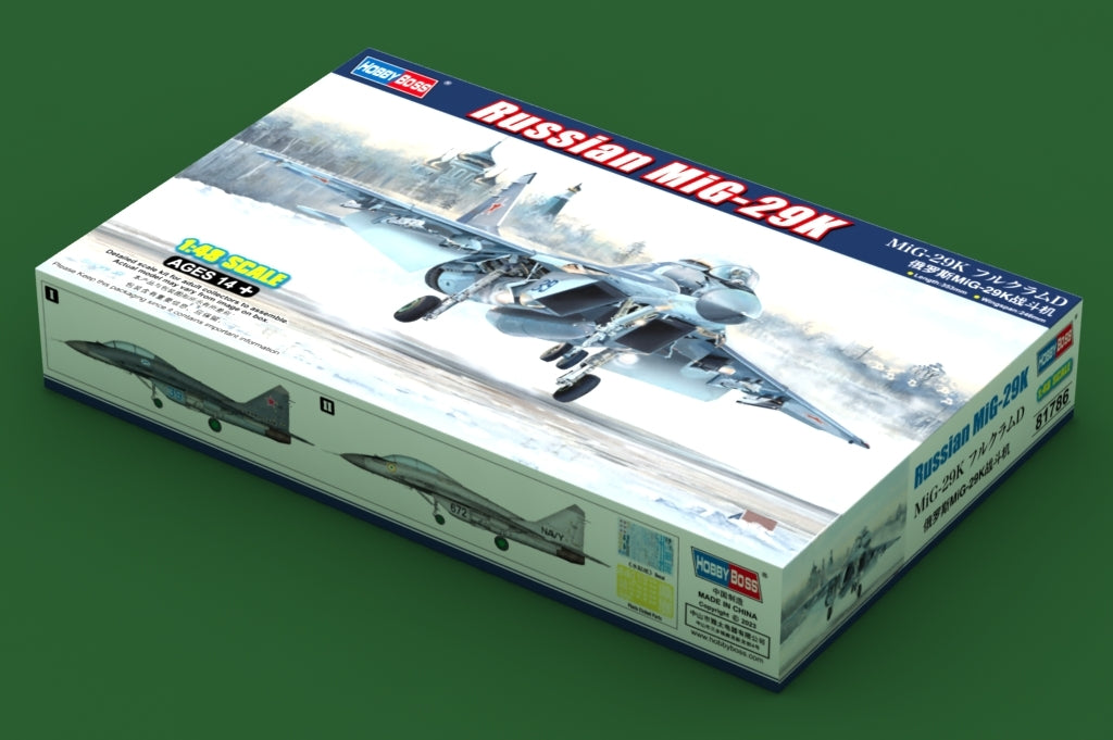 Hobby Boss 81786 Russian MiG-29K 1/48 – imagen 2