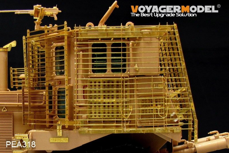 Voyager Model PEA318 Modern IDF D9R Armored BullDozer slat armour (FOR MENG SS-002) 1/35 – imagen 4