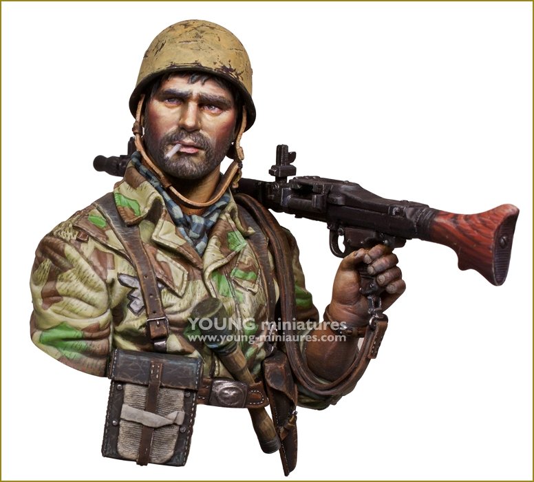 Young Miniatures YM1892 WWII German Paratroopers 1/10 – image 2