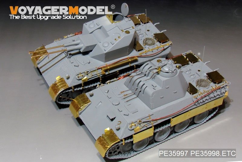 Voyager Model PE35997 WWII German FlaKPanzer V COELIAN Basic For TAKOM 2105 1/35 – zdjęcie 18