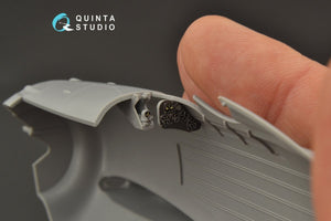 Quinta Studio QD32104 Fiat CR.42 3D-Printed &amp;amp; coloured Interior on decal paper (ICM) 1/32 – immagine 4
