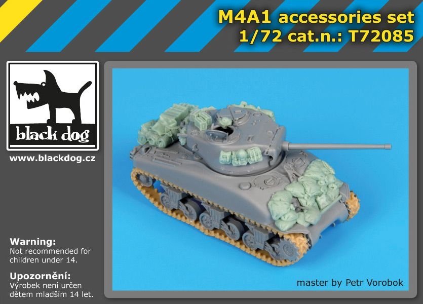 Black Dog T72085 M4A1 accessories set for Dragon 1/72 – immagine 2