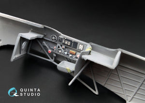Quinta Studio QD48004 Yak-1B (late production) 3D-Printed &amp;amp; coloured Interior on decal pape (for all kits) 1/48 – zdjęcie 12
