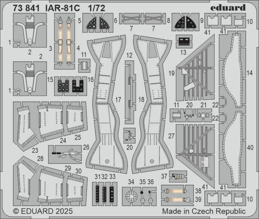 Eduard 73841 IAR-81C detail set IBG 1/72