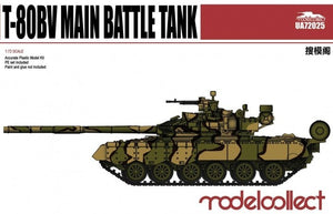 Modelcollect UA72025 Char de combat principal russe T-80BV 1/72
