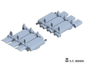 E.T. Model P35-083 WWII US ARMY M4 Sherman T48 w/duck bill (Type 2) Workable Track (3D Printed) 1/35 – immagine 3