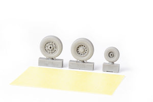Eduard 648923 A-10C wheels Academy 1/48 – immagine 4