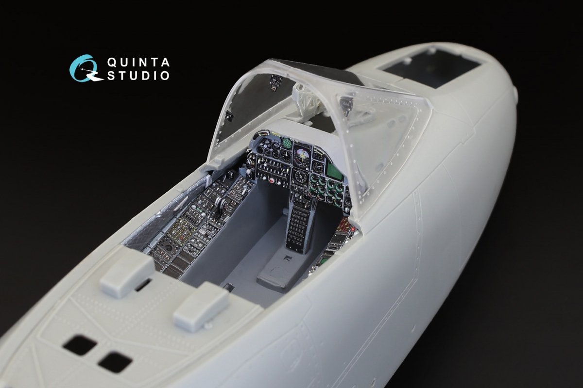 Quinta Studio QD32008 A-10A 3D-Printed &amp;amp; coloured Interior on decal paper (for Trumpeter kit) 1/32 – Bild 7