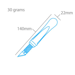 Couteau de précision à manche en plastique Modelcraft PKN3305 n° 5 (115 mm) – image 2