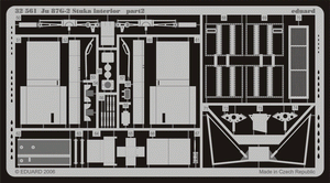 Eduard 32561 Ju 87G-2 Stuka interior 1/32 HASEGAWA – immagine 2