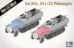 Das Werk DW16022 Sd.Kfz. 251/22 Pakwagen 1/16 – Bild 4