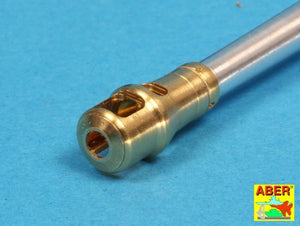 Aber 35L-036n German 7,5cmKwK42L/70 gun barrel with muzzle brake for Panther Ausf. G Late 1/35 – immagine 7
