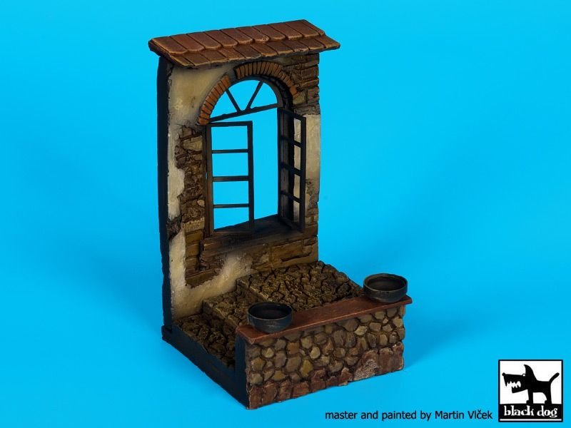 Socle de fenêtre de maison Black Dog D35067 1/35 – image 4