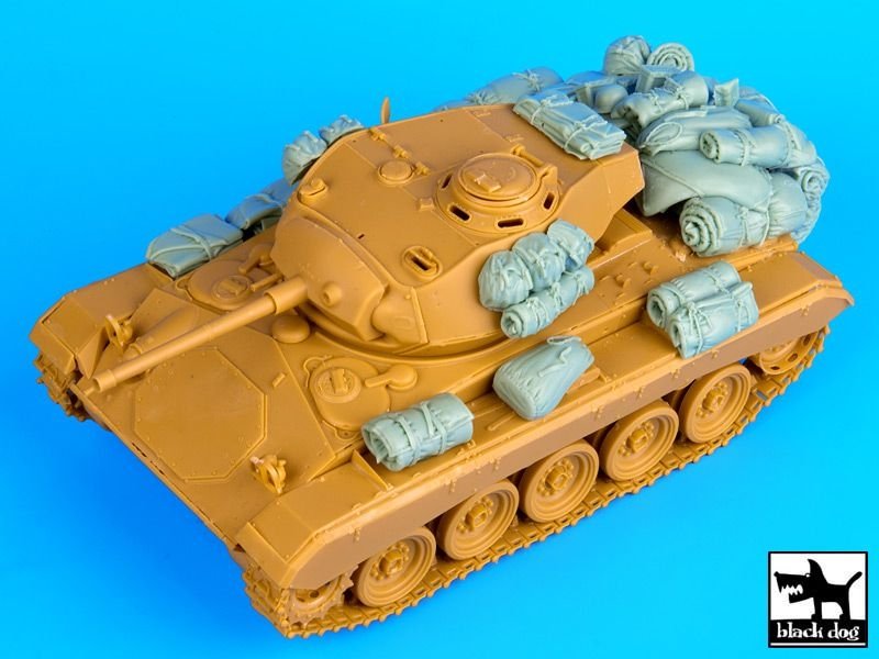 Black Dog T35070 M24 Chaffe accessories set 1/35 – imagen 3