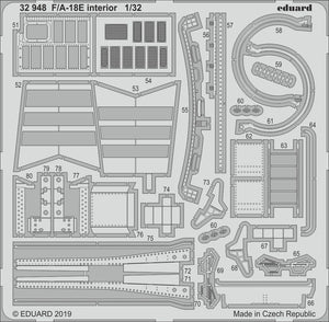 Eduard 32948 F/ A-18E interior 1/32 REVELL – Bild 2