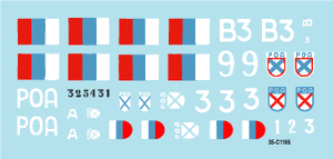 Star Decals 35-C1165 Axis Tank Mix # 4 1/35 – immagine 2