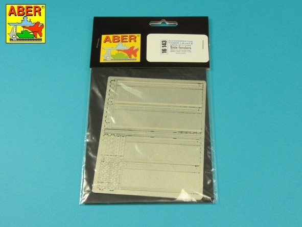 Aber 16143 Tiger I, E Tunisian with 501 Abt.- side fenders 1/16
