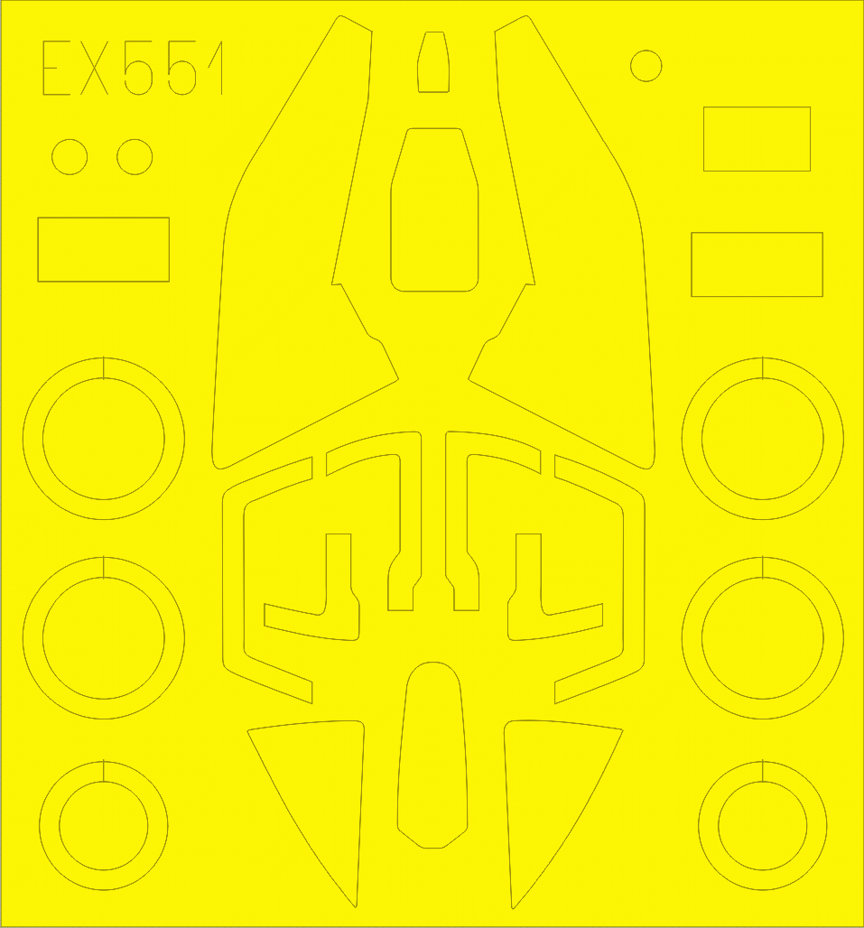 Eduard EX551 Su-17 M3/ M4 KITTY HAWK 1/48