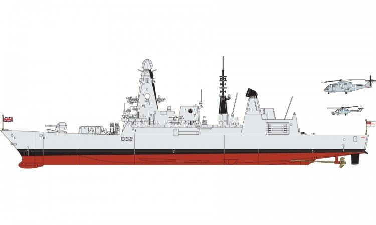 Airfix 12203 Type 45 Destroyer 1/350 – Bild 2