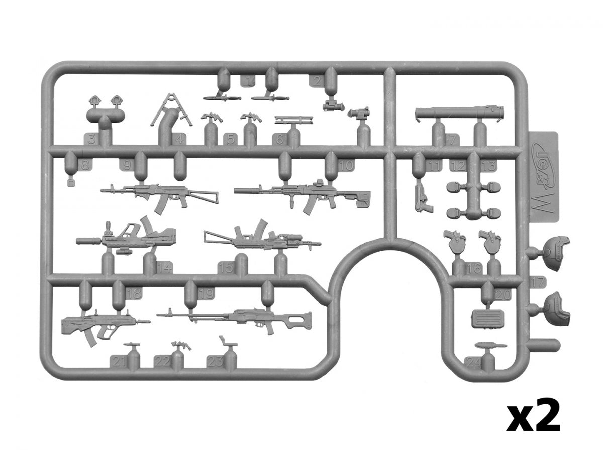 ICM 35749 Infantry weapons and chevrons Armed Forces of Ukraine 1/35 – immagine 6