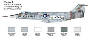 Italeri 2515 F-104 STARFIGHTER A/C 1/32 – immagine 3