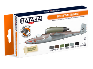Hataka HTK-CS03 Late Luftwaffe paint set (6x17ml)