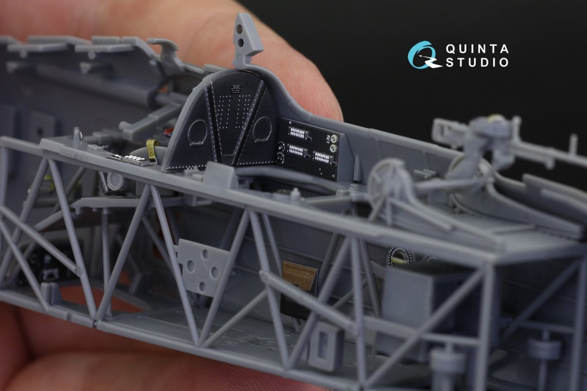 Quinta Studio QD48256 Swordfish Mk.II 3D-Printed &amp;amp; coloured Interior on decal paper ( Tamiya ) 1/48 – Bild 5