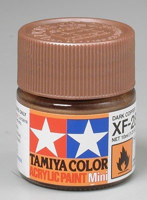 Tamiya XF28 Dark Copper (81728) Acrylic paint 10ml – imagen 2