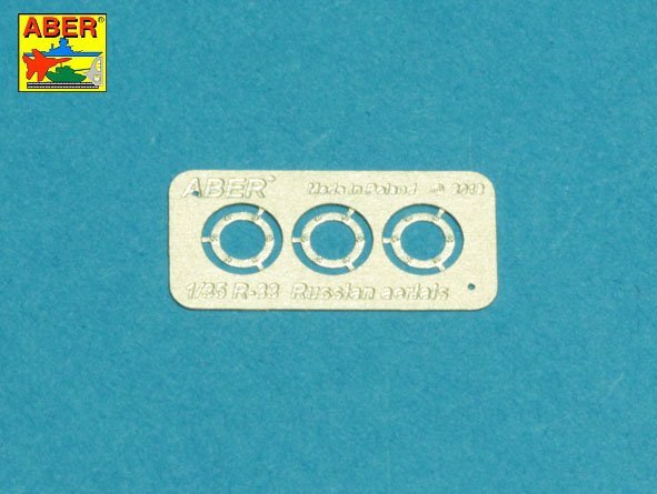 Aber R-43 Set of aerials R-113 for Russian Tanks like: T-54; T-55 and other AVF 1/35 – imagen 4