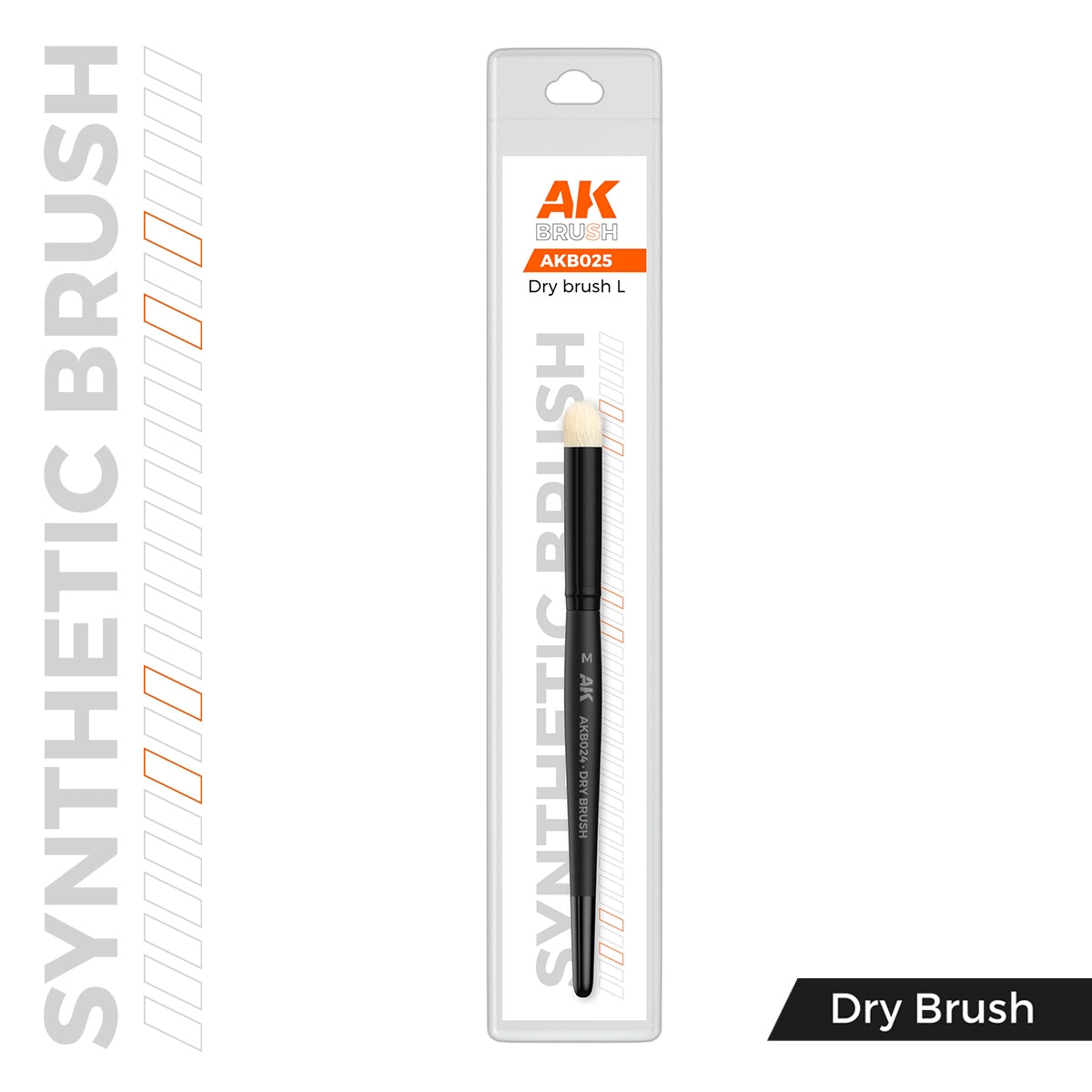 AK Interactive AKB025 AK SYNTHETIC DRY BRUSH – L – imagen 3