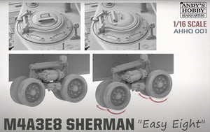 Andy&amp;#39;s Hobby Headquarters AHHQ-001 M4A3E8 Sherman &amp;quot;Easy Eight&amp;quot; 1/16 – immagine 4