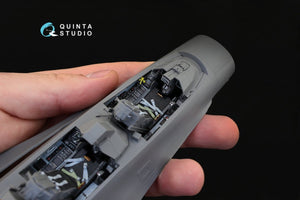 Quinta Studio QD32031 F-16I 3D-Printed &amp;amp; coloured Interior on decal paper (for Academy kit) 1/32 – immagine 5