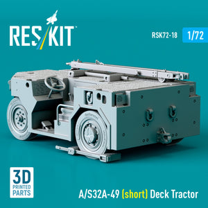 RESKIT RSK72-0018 A/S32A-49 (short) Deck Tractor (3D Printed model kit) 1/72 – Bild 3