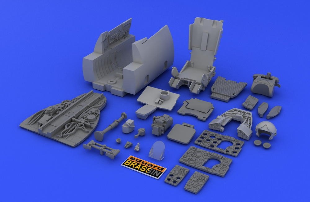 Intérieur du MiG-21MF Eduard 648036 (fin de série) au 1/48 (Eduard)