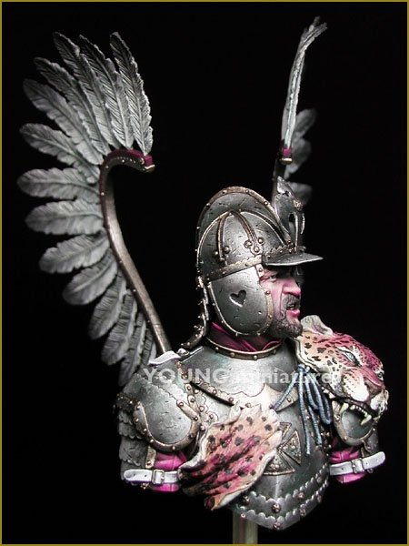 Young Miniatures YH1831 Polish Winged Hussar 17th Centry 1/10 – Bild 9