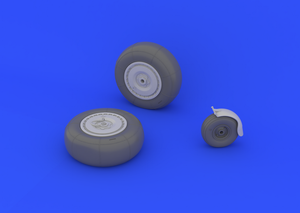 Eduard 632024 Ju 88 wheels late 1/32 (Revell) – Bild 4