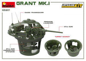 MiniArt 35217 Grant Mk.I w/interior 1/35 – image 11