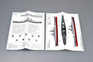 Trumpeter 05751 FRENCH NAVY RICHELIEU 1946 1/700 – immagine 3