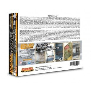 Coffret de pigments liquides Lifecolor LP06 Ailes et fuselages 6 x 22 ml – image 2