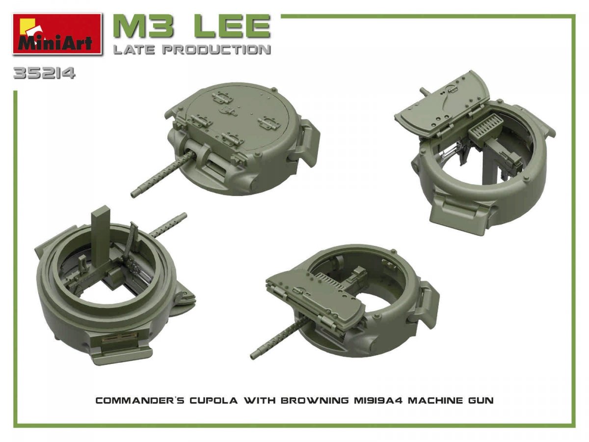 MiniArt 35214 M3 LEE LATE PROD 1/35 – zdjęcie 10