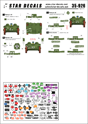 Star Decals 35-926 Renault UE 1/35 – zdjęcie 2