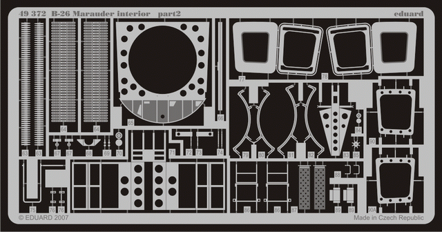 Eduard 49372 B-26 interior 1/48 Revell – immagine 3