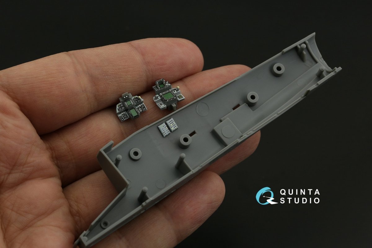 Quinta Studio QD72061 F-14B 3D-Printed &amp;amp; coloured Interior on decal paper (GWH) 1/72 – Bild 9